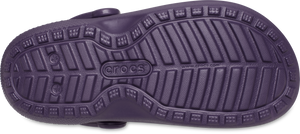 Crocs Unisex Classic Fuzz Lined Clogs (Dark Iris)