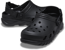 Load image into Gallery viewer, Crocs Unisex Duet Max II Clogs (Black)
