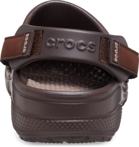 Crocs Unisex Yukon Vista II LiteRide Clogs (Espresso/Mushroom)