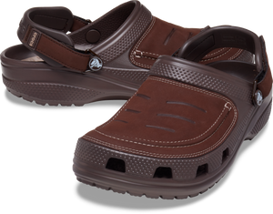 Crocs Unisex Yukon Vista II LiteRide Clogs (Espresso/Mushroom)