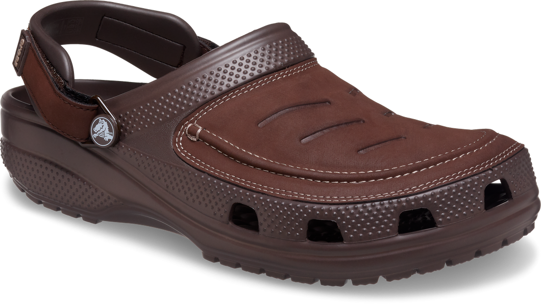 Crocs Unisex Yukon Vista II LiteRide Clogs (Espresso/Mushroom)