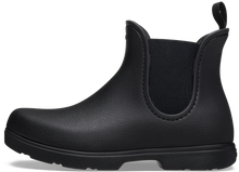 Load image into Gallery viewer, Crocs Women&#39;s Dylan Chelsea Boots (Black)
