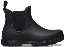 Load image into Gallery viewer, Crocs Women&#39;s Dylan Chelsea Boots (Black)
