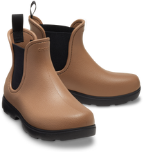 Load image into Gallery viewer, Crocs Women&#39;s Dylan Chelsea Boots (Sepia)
