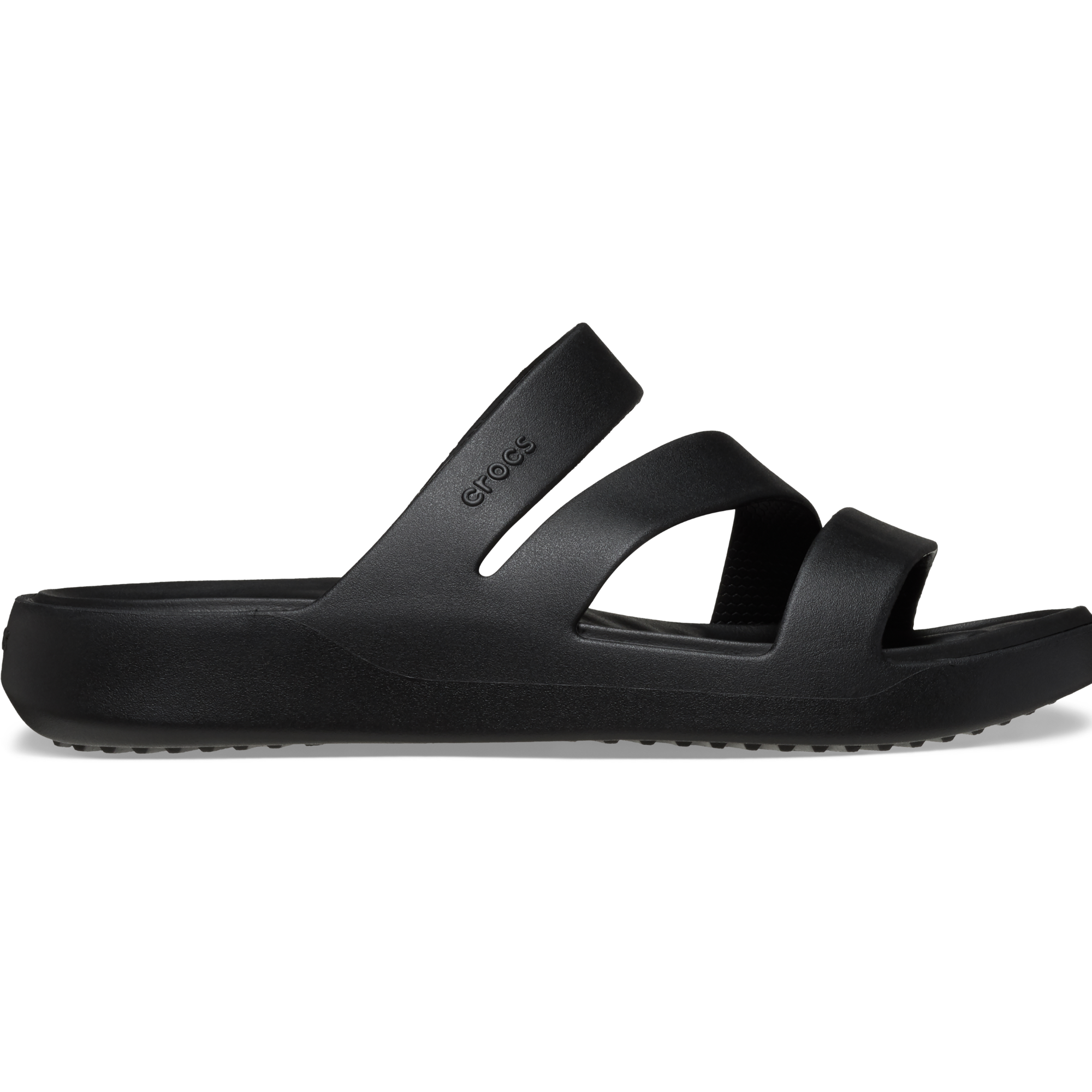 Crocs Women's Getaway Strappy Sandals (Black)