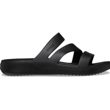 Load image into Gallery viewer, Crocs Women's Getaway Strappy Sandals (Black)
