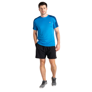 Dare 2B Men's Discernible II Short Sleeve Technical Tee (Athletic Blue/Laser Blue)