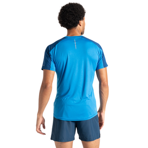 Dare 2B Men's Discernible II Short Sleeve Technical Tee (Athletic Blue/Laser Blue)