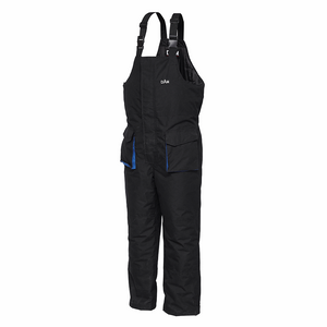 DAM Unisex O.T.T. Waterproof Insulated Thermal Suit (Bib/Brace/Jacket)(Black Night/Blue)