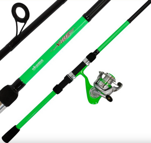 DAM Vibe 6ft/1.8m 2 Section Spinning Rod + Reel + Line Combo (5-20g)(4 Colours)