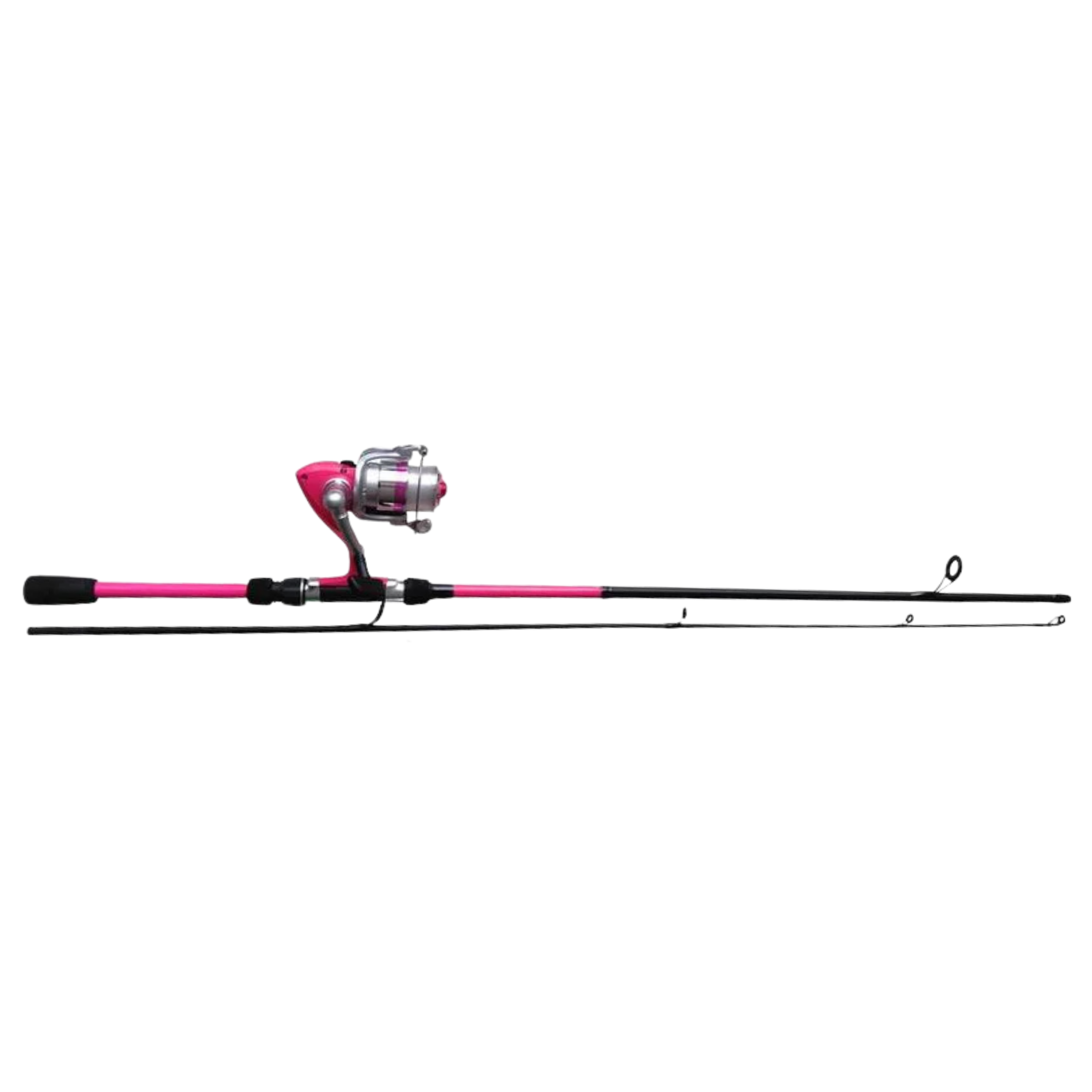 DAM Kids Vibe 6ft/1.8m 2 Section Spinning Rod + Reel + Line Combo (Pink)(5-20g)