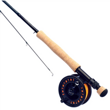 Load image into Gallery viewer, Daiwa 9ft6/2.9m S4 D Trout Fly Fishing Rod, Reel &amp; Line Combo (#7)
