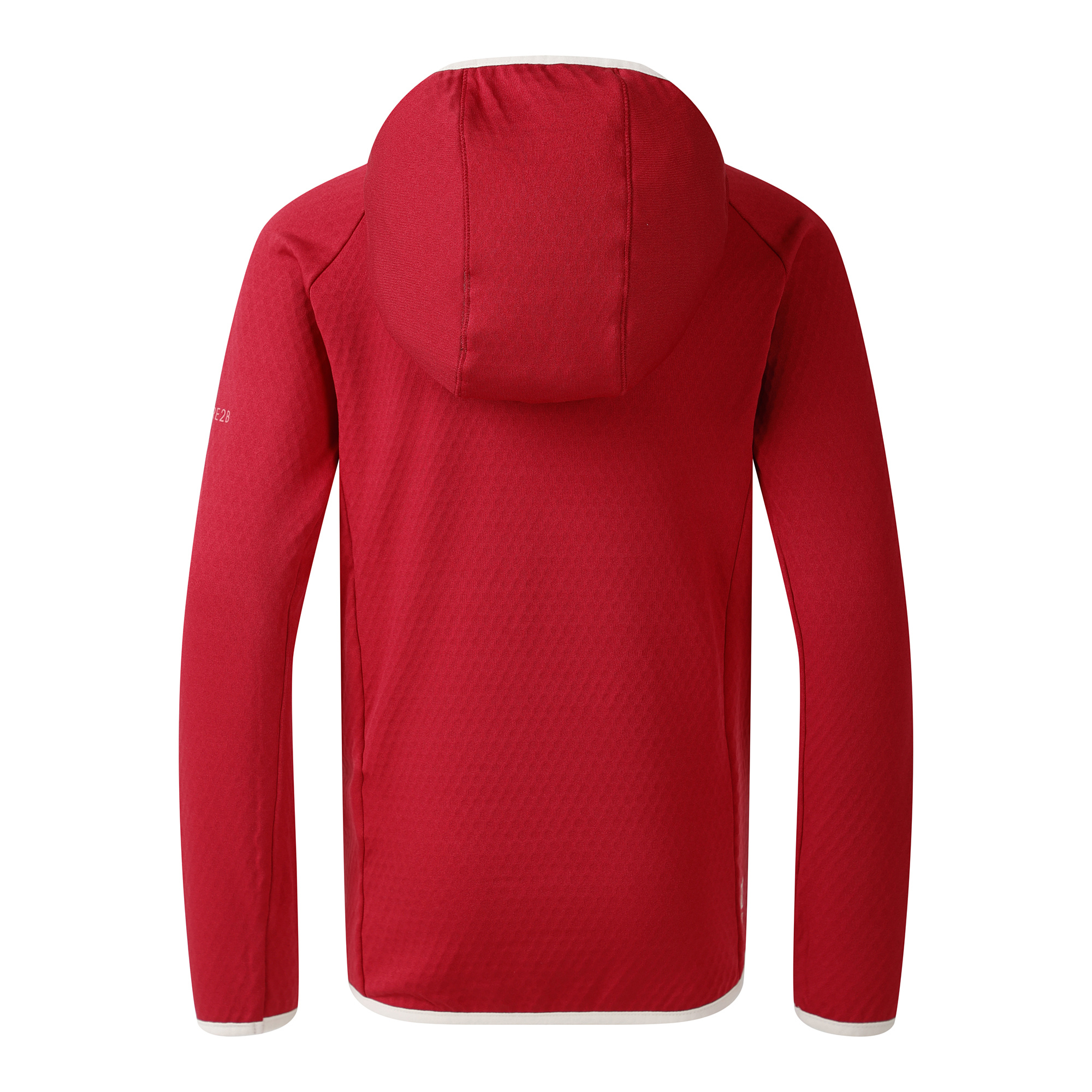Dare 2B Kids Expedition Midlayer UPF50 Hooded Full Zip Fleece (Deep Claret)