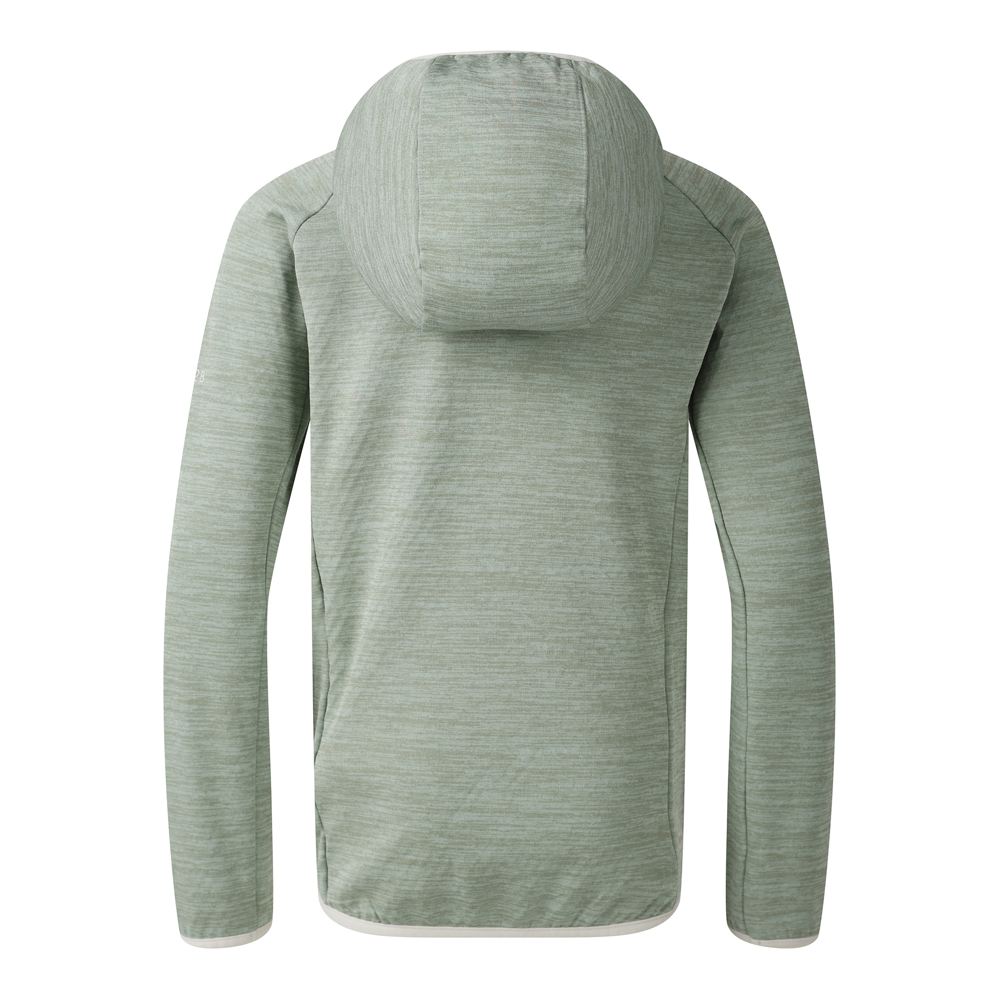 Dare 2B Kids Expedition Midlayer UPF50 Hooded Full Zip Fleece (Glacier Green)