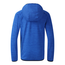 Load image into Gallery viewer, Dare 2B Kids Expedition Midlayer UPF50 Hooded Full Zip Fleece (Oxford Blue)
