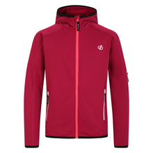 Load image into Gallery viewer, Dare 2B Kids Explore Full Zip Hooded Fleece (Berry Pink Marl)(Ages 3-16)
