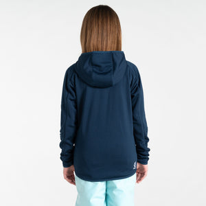 Dare 2B Kids Explore Full Zip Hooded Fleece (Moonlight Denim Marl)(Ages 3-16)