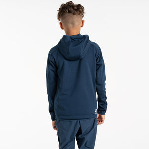 Dare 2B Kids Explore Full Zip Hooded Fleece (Moonlight Denim Marl)(Ages 3-16)