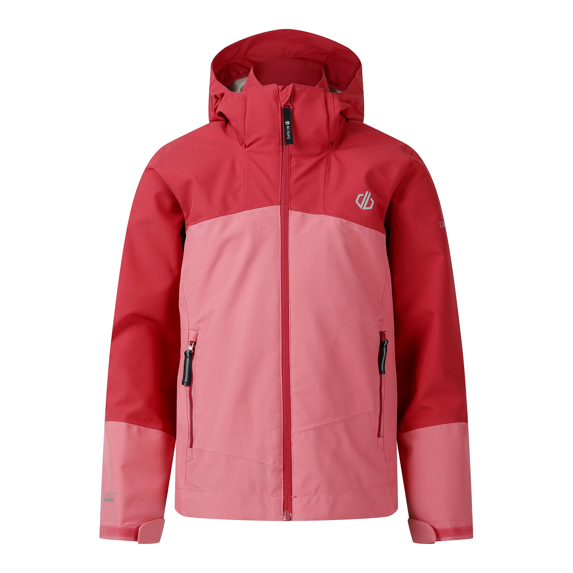 Dare 2B Kids Explore III Waterproof Jacket (Rapture Red/Deep Claret)
