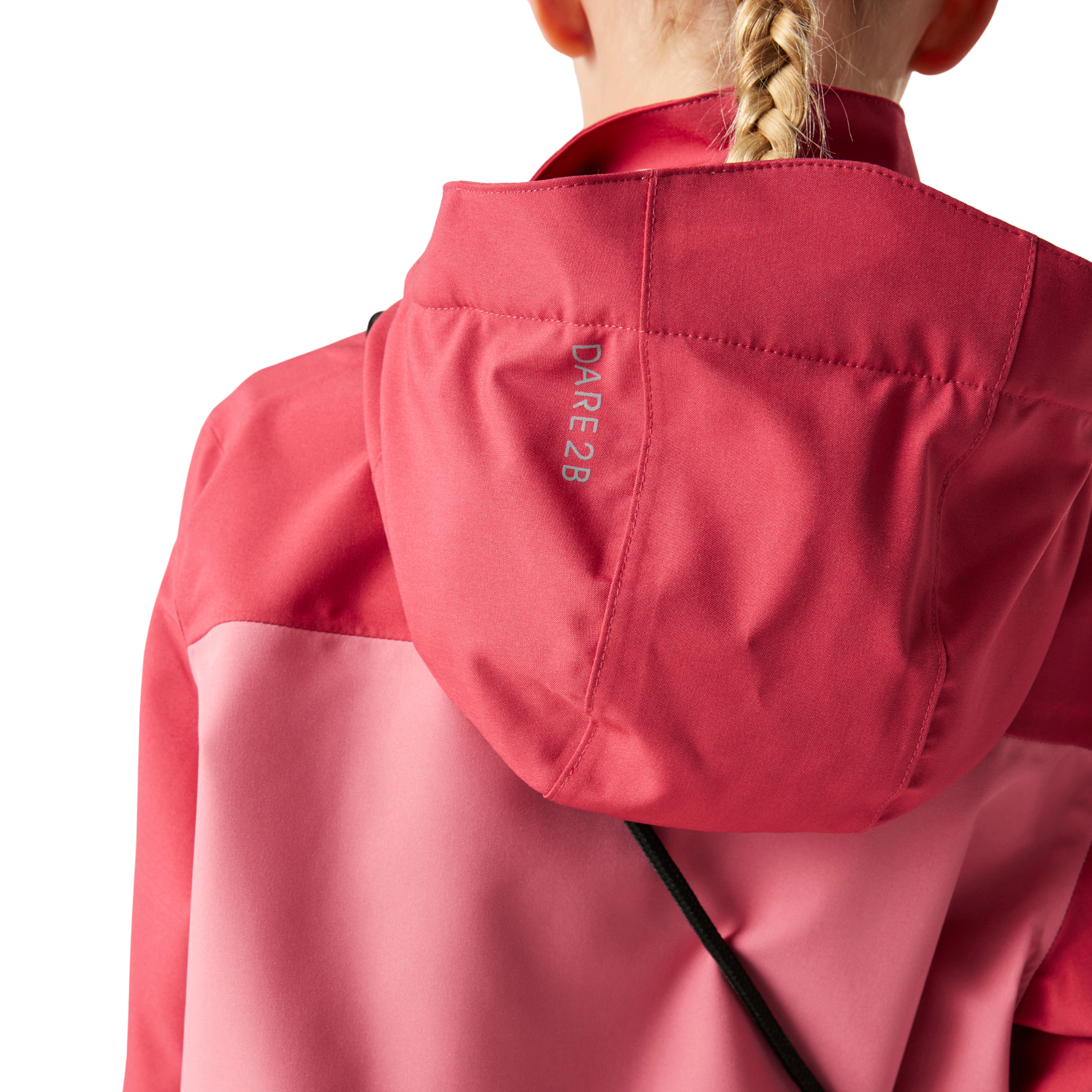 Dare 2B Kids Explore III Waterproof Jacket (Rapture Red/Deep Claret)