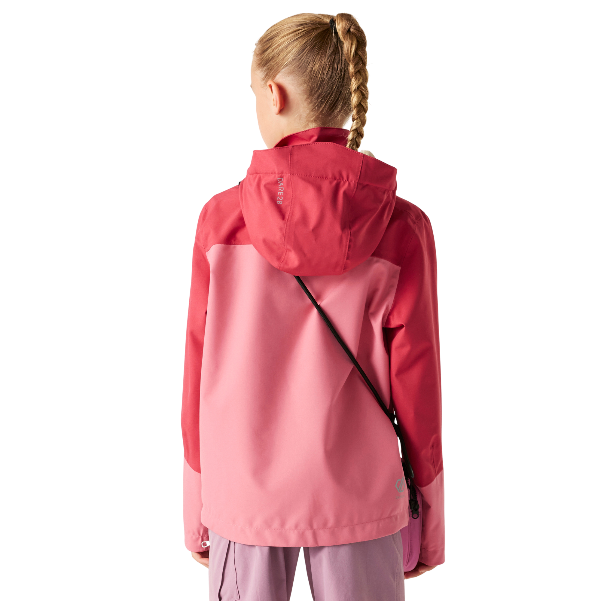 Dare 2B Kids Explore III Waterproof Jacket (Rapture Red/Deep Claret)