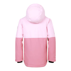 Dare 2B Kids Freehand Overhead Waterproof Insulated Half Zip Ski Jacket (Rose Pink)(Ages 3-16)