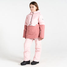 Load image into Gallery viewer, Dare 2B Kids Freehand Overhead Waterproof Insulated Half Zip Ski Jacket (Rose Pink)(Ages 3-16)
