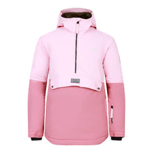 Load image into Gallery viewer, Dare 2B Kids Freehand Overhead Waterproof Insulated Half Zip Ski Jacket (Rose Pink)(Ages 3-16)
