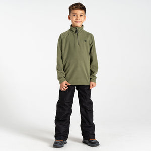 Dare 2B Kids Freehand Quarter Zip Fleece Top (Olivine Green)(Ages 3-12)