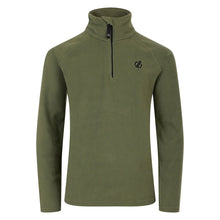 Load image into Gallery viewer, Dare 2B Kids Freehand Quarter Zip Fleece Top (Olivine Green)(Ages 3-12)
