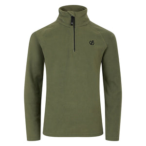 Dare 2B Kids Freehand Quarter Zip Fleece Top (Olivine Green)(Ages 3-12)