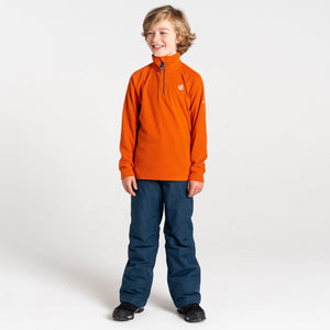 Dare 2B Kids Freehand Quarter Zip Fleece Top (Rusty Orange)(Ages 3-12)