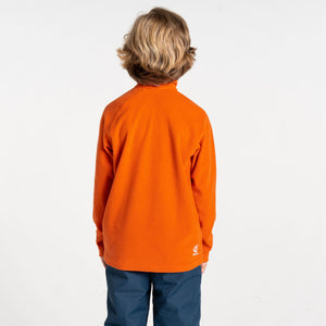 Dare 2B Kids Freehand Quarter Zip Fleece Top (Rusty Orange)(Ages 3-12)