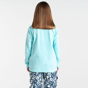 Dare 2B Kids Freehand Quarter Zip Fleece Top (Water Blue)(Ages 3-12)