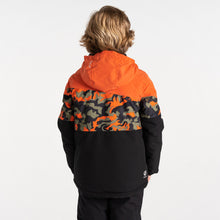 Load image into Gallery viewer, Dare 2B Kids Humour III Waterproof Insulated Ski Jacket (Orange Rust/Orange Rust Camo Print/Black)(Ages 3-16)
