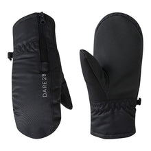 Load image into Gallery viewer, Dare 2B Kids Igloo Waterproof Insulated Mittens (Black)(Ages 18m-6y)
