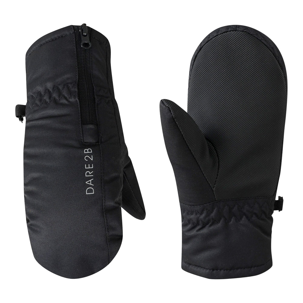 Dare 2B Kids Igloo Waterproof Insulated Mittens (Black)(Ages 18m-6y)