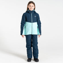 Load image into Gallery viewer, Dare 2B Kids Impose IV Waterproof Insulated Ski Jacket (Moonlight Denim/Blue)(Ages 3-16)
