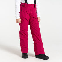 Load image into Gallery viewer, Dare 2B Kids Motive Waterproof Insulated Ski Trousers (Berry Pink)(Ages 3-16)
