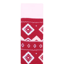 Load image into Gallery viewer, Dare 2B Kids Printed Ski Socks (Berry/Pink Rose)(UKJ12-UK3)
