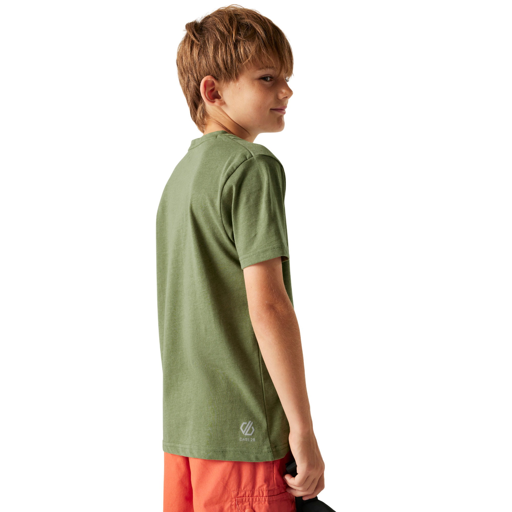 Dare 2B Kids Trailblaze III UPF50 Short Sleeve Tee (Nephrite Green)