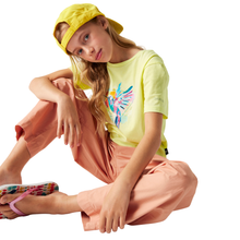 Load image into Gallery viewer, Dare 2B Kids Trailblaze III UPF50 Short Sleeve Tee (Wax Yellow)
