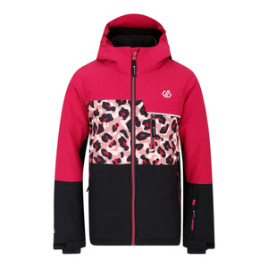 Dare 2B Kids Traverse II Waterproof Insulated Ski Jacket (Berry/Pink Rose)(Ages 3-16)