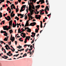 Load image into Gallery viewer, Dare 2B Kids Zesty Full Zip Fleece (Dusty Rose Cheetah Print)(Ages 3-16)
