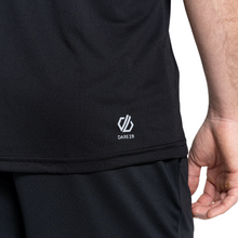 Load image into Gallery viewer, Dare 2B Men&#39;s Accelerate Short Sleeve Technical Tee (Black)
