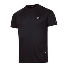 Load image into Gallery viewer, Dare 2B Men&#39;s Accelerate Short Sleeve Technical Tee (Black)
