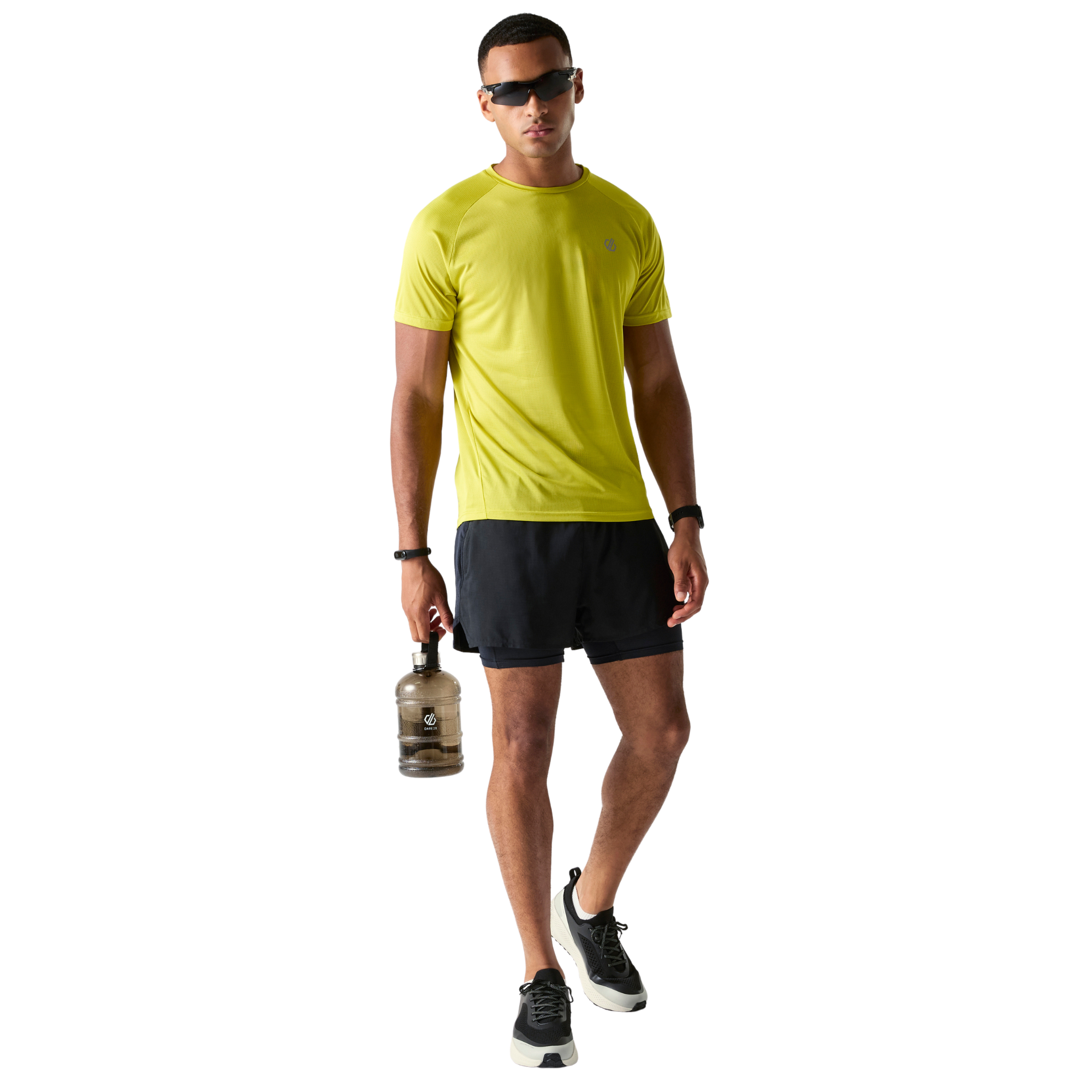 Dare 2B Men's Accelerate Short Sleeve Technical Tee (Fragile Sprout)