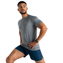 Load image into Gallery viewer, Dare 2B Men&#39;s Accelerate Short Sleeve Technical Tee (Lead Grey)
