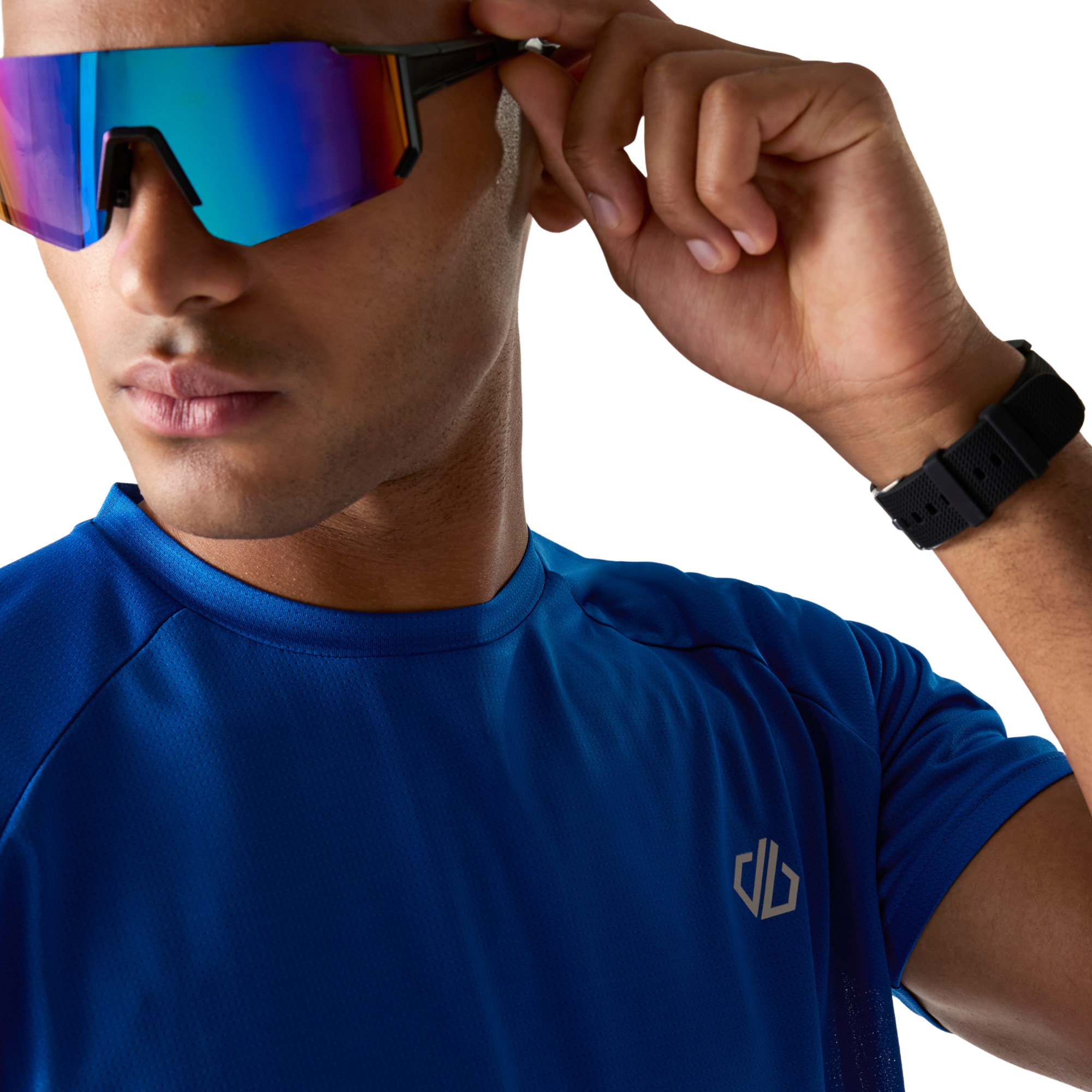 Dare 2B Men's Accelerate Short Sleeve Technical Tee (Oxford Blue)