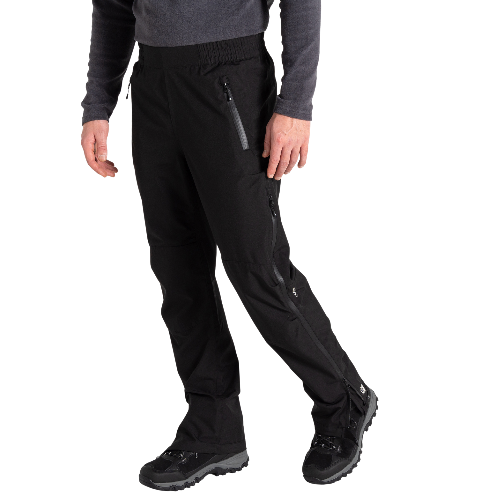 Dare 2B Men's Adriot III Waterproof Over-Trousers (Black)